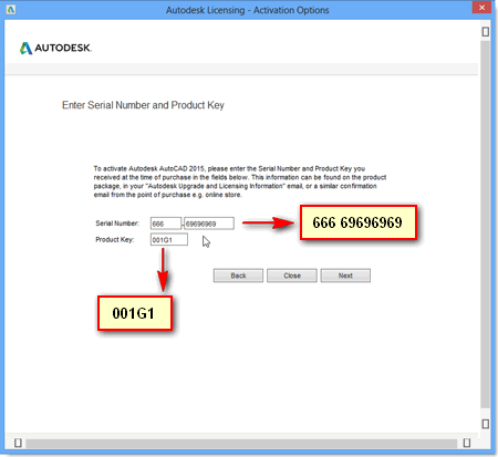serial number for autocad